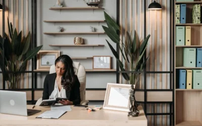 Office Plants in Private Workstations: The Psychological Benefits